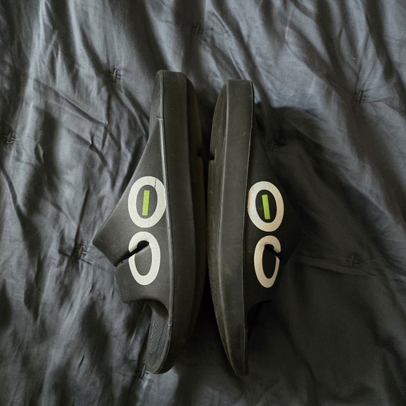 Oofos OOahh Black Sport Slide (Unisex) Sz  M8 W10 - Picture 7 of 7